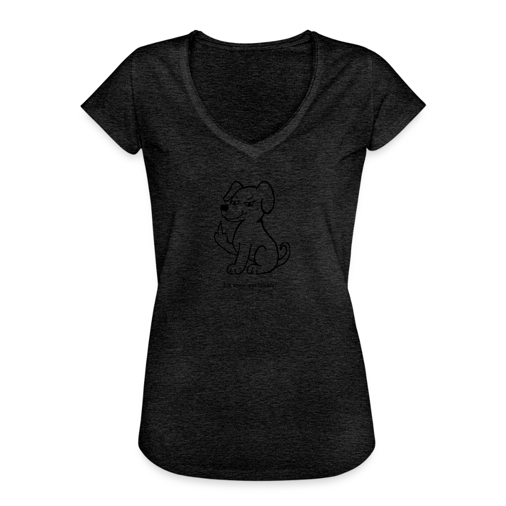 Women’s Vintage T-Shirt - charcoal grey