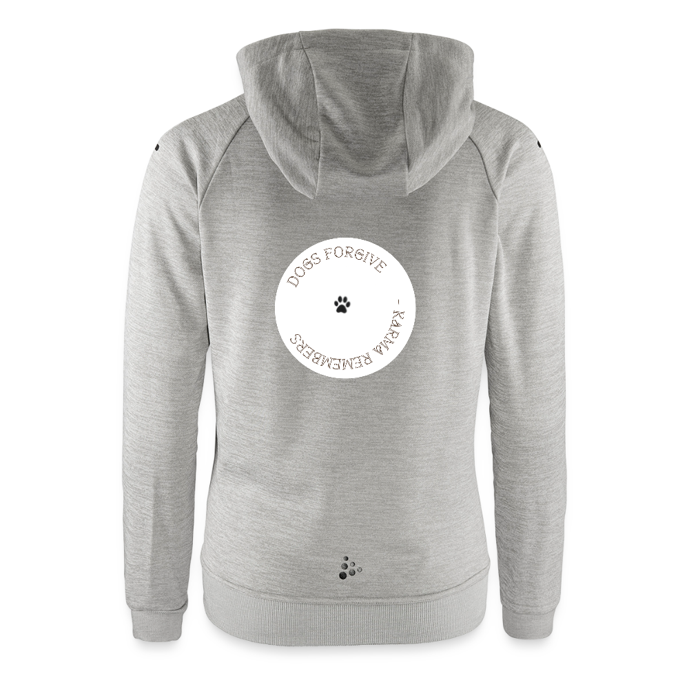 CRAFT ADV Unify Women's Hooded Jacket - heather grey