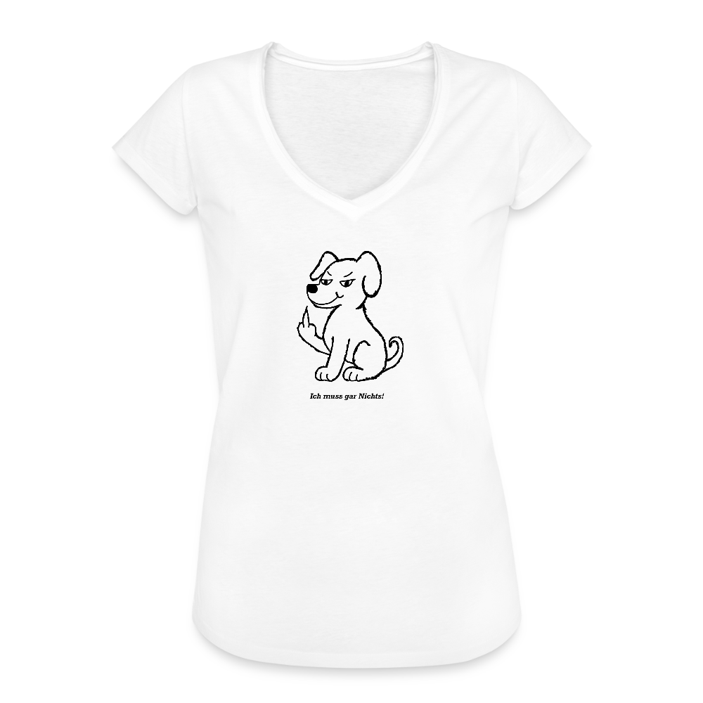 Women’s Vintage T-Shirt - white