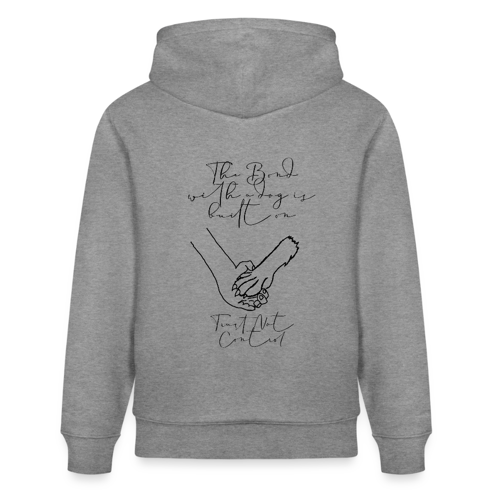 Stanley/Stella CRUISER Unisex Organic Hoodie - slub heather grey