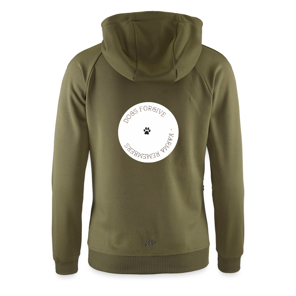 CRAFT ADV Unify Women's Hooded Jacket - khaki green