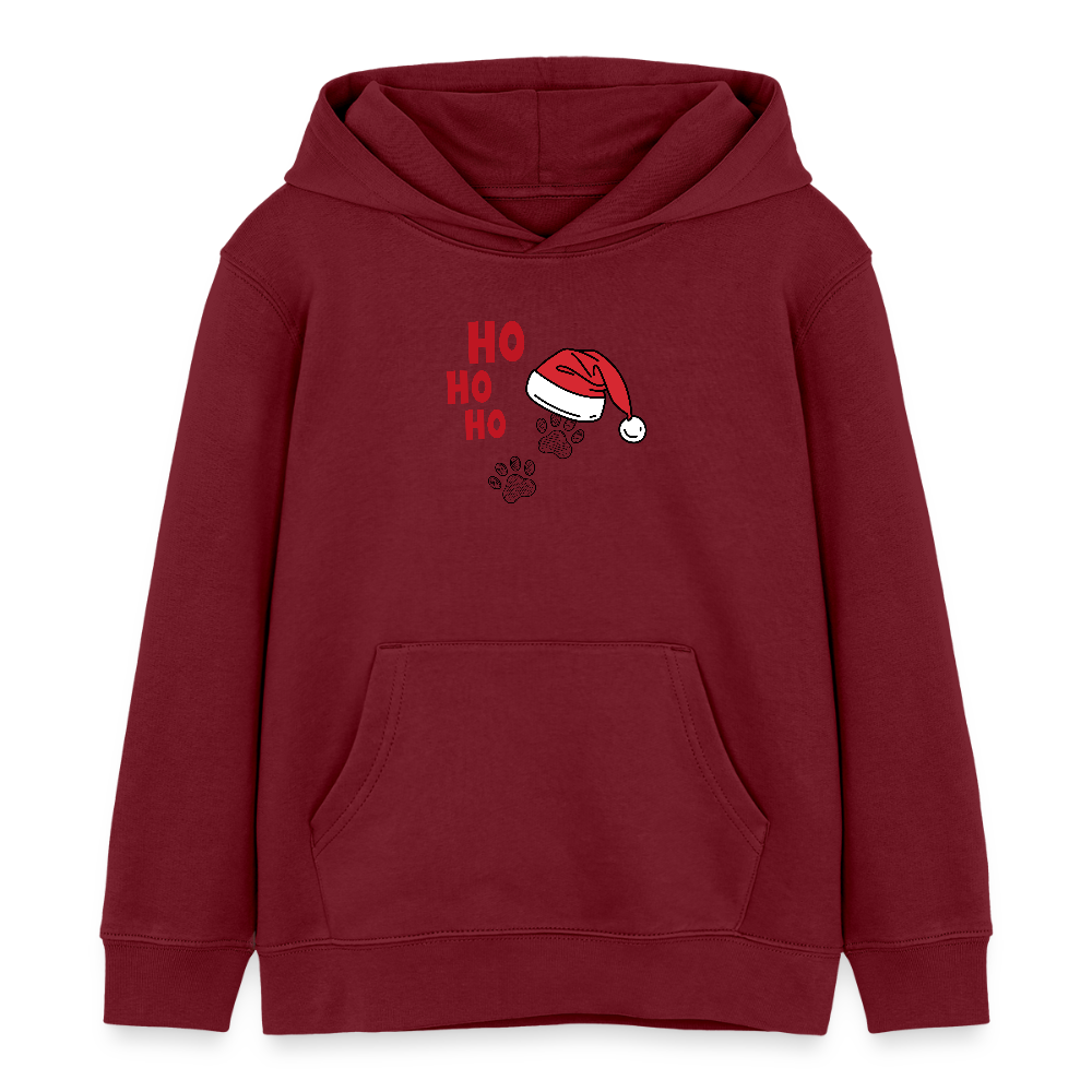 Stanley/Stella Mini Cruiser Kids’ Organic Hoodie - burgundy