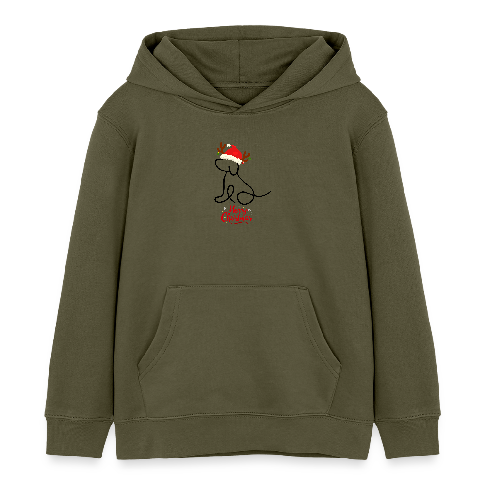 Stanley/Stella Mini Cruiser Kids’ Organic Hoodie - khaki