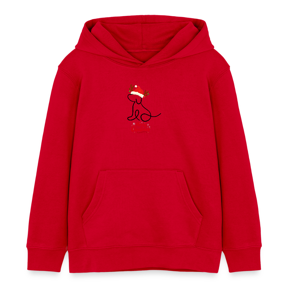 Stanley/Stella Mini Cruiser Kids’ Organic Hoodie - red
