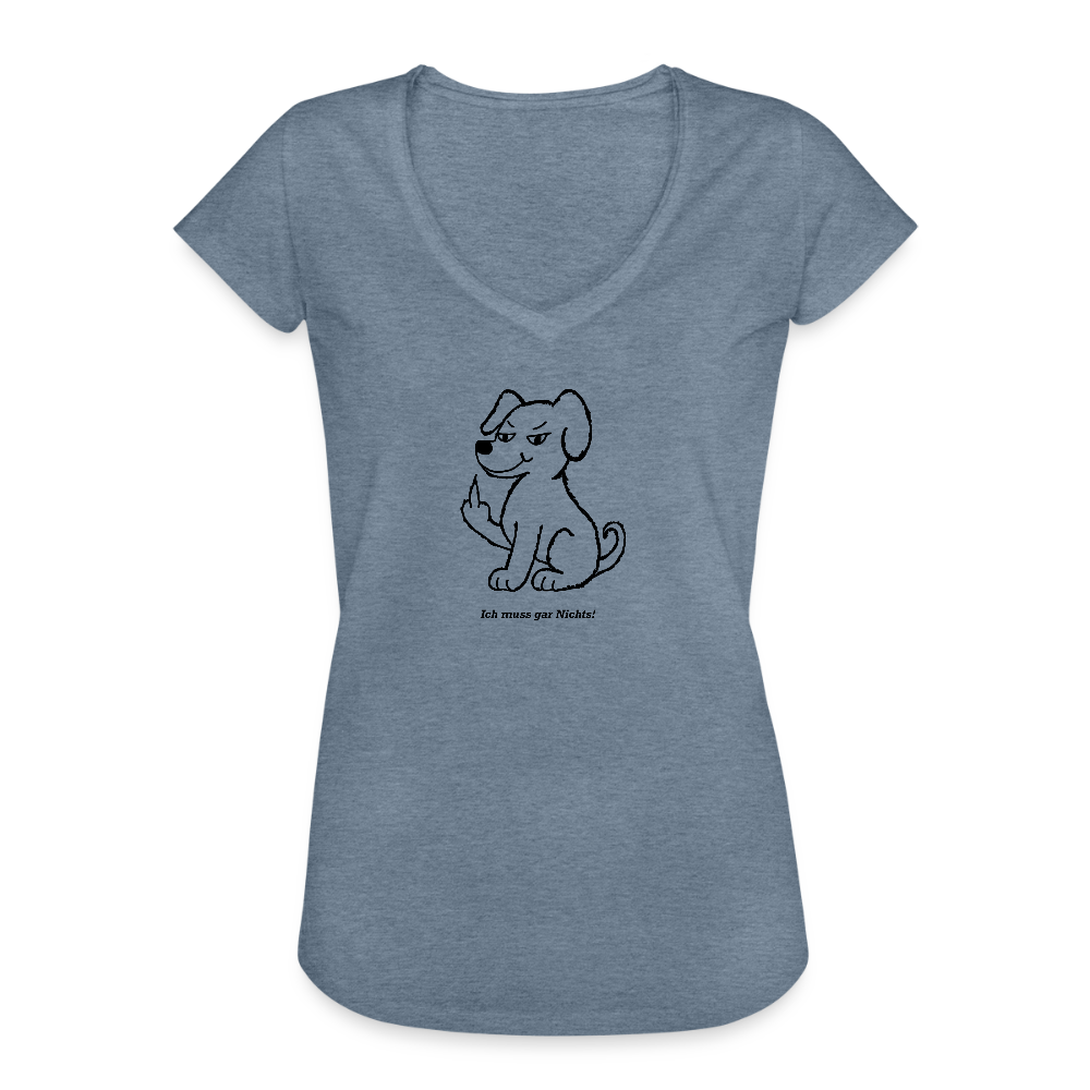 Women’s Vintage T-Shirt - vintage denim