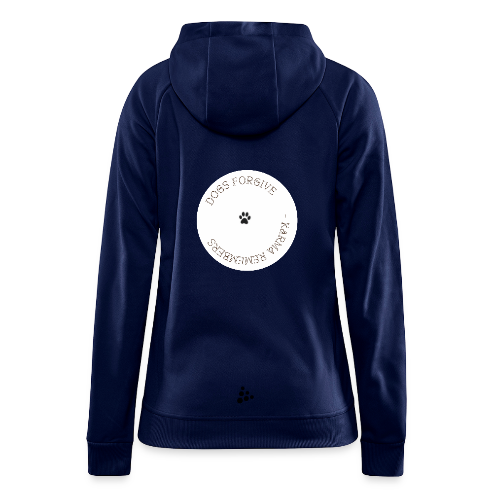 CRAFT ADV Unify Women's Hooded Jacket - dark navy