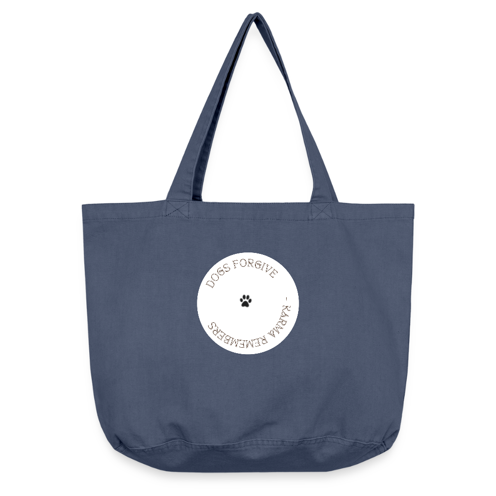 Vintage-washed Shopper - vintage denim
