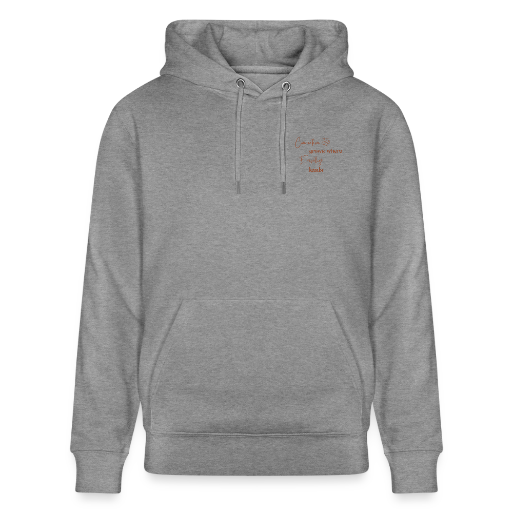 Stanley/Stella CRUISER Unisex Organic Hoodie - slub heather grey