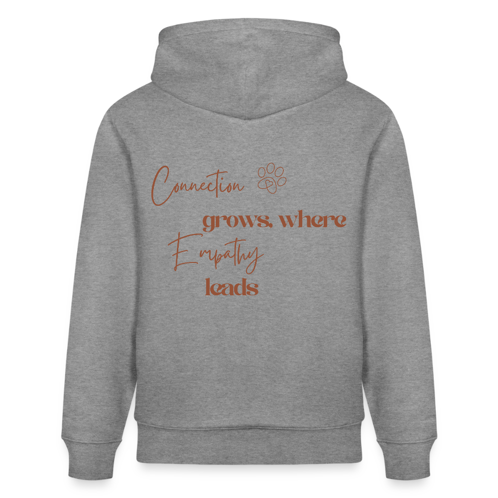 Stanley/Stella CRUISER Unisex Organic Hoodie - slub heather grey