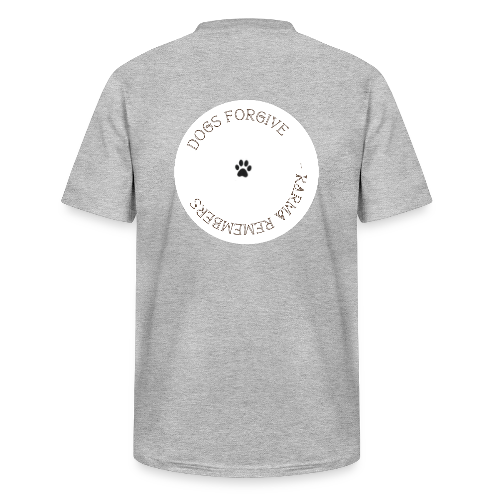 Men's V-Neck T-Shirt - heather grey