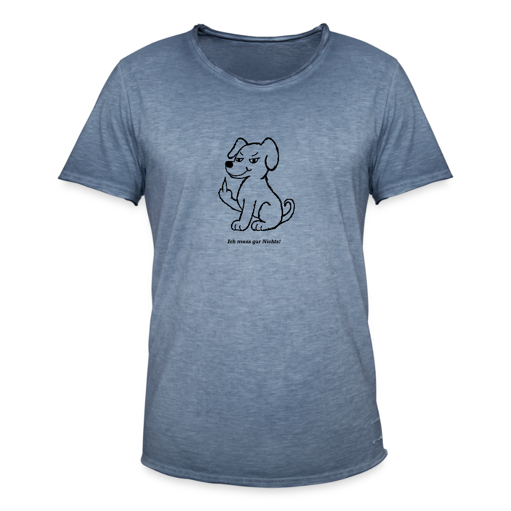 Men’s Vintage T-Shirt - vintage denim