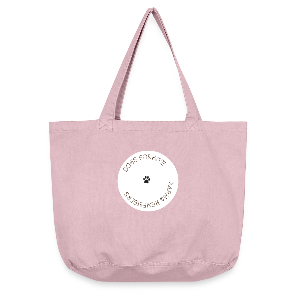 Vintage-washed Shopper - vintage rose