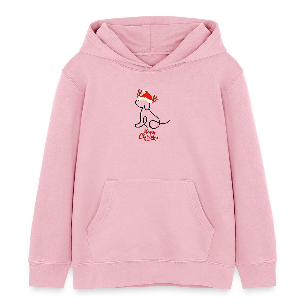 Stanley/Stella Mini Cruiser Kids’ Organic Hoodie - cotton pink
